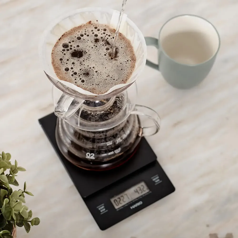 Hario V60 ceramic pour over dripper image 2