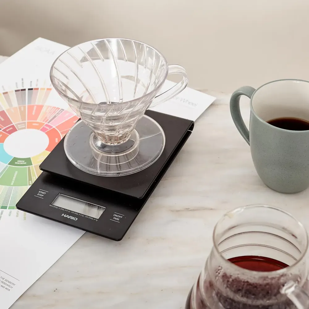 Hario V60 ceramic pour over dripper image 3