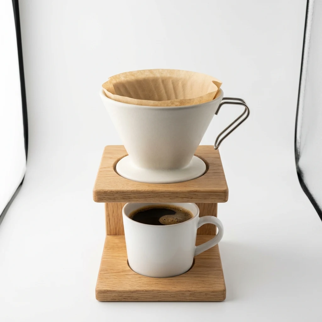 Origami dripper ceramic image 2
